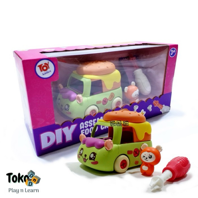 DIY Mainan anak mobil mobilan