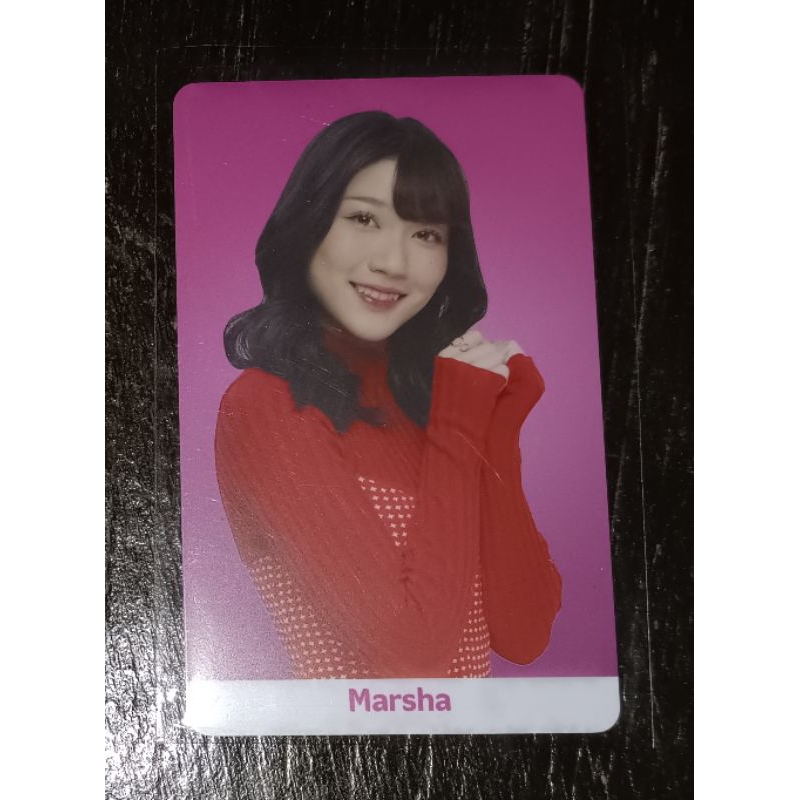 Photocard marsha JKT 48 X Telkomsel