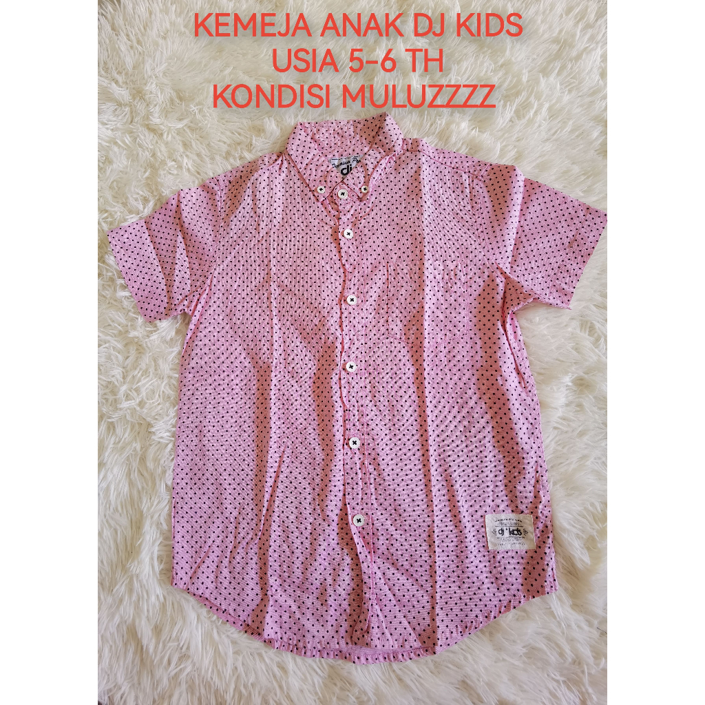 KEMEJA ANAK DJ KIDS PRELOVED