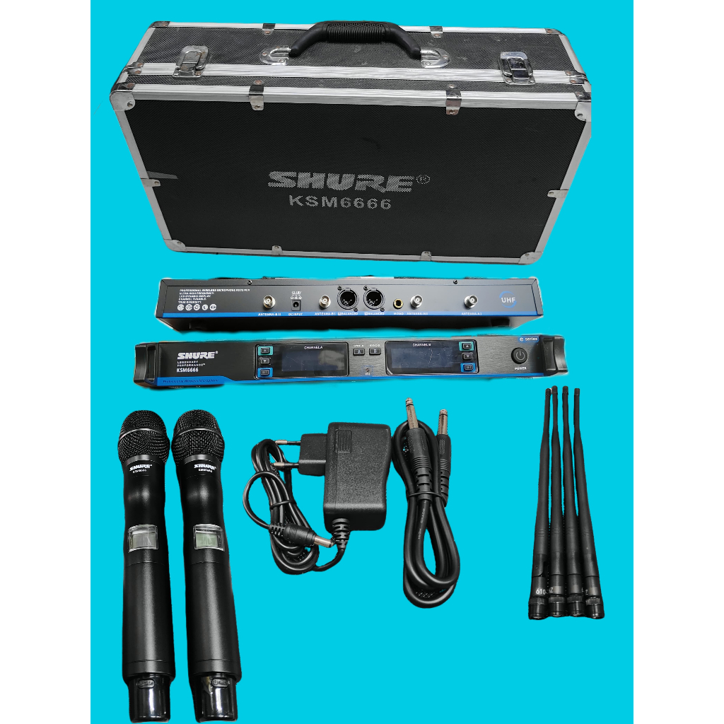 MIC WIRELESS SHURE KSM6666 HANDLE /MIK WERLES SHURE