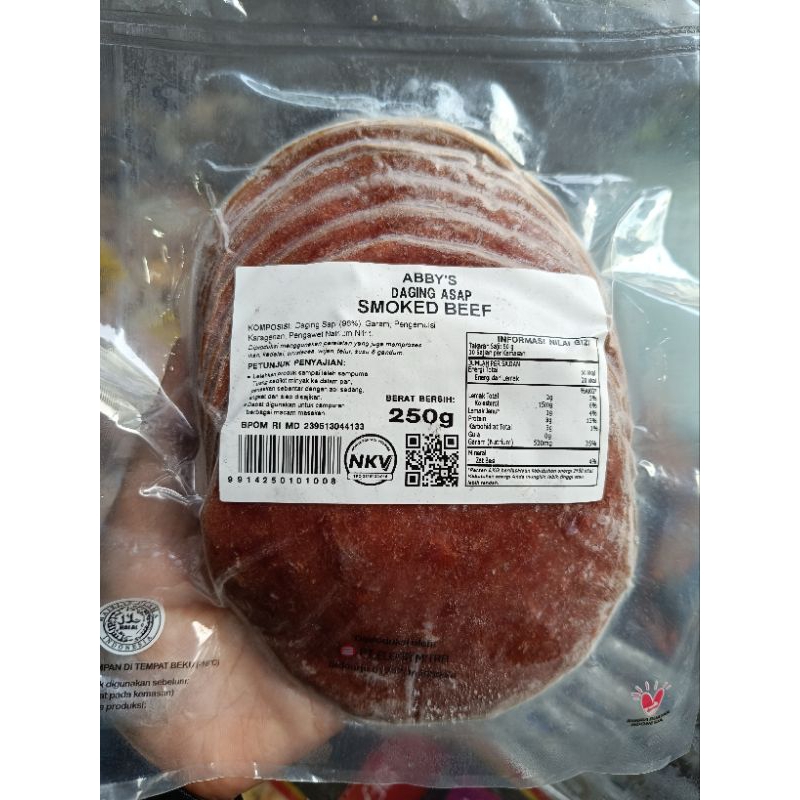 

Abby's Smoked Beef 250gram