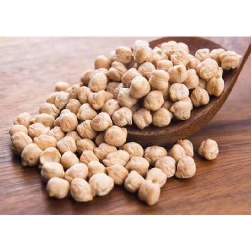 

white chana 1 kg / chole / chickpeas kacang Arab mentah raw