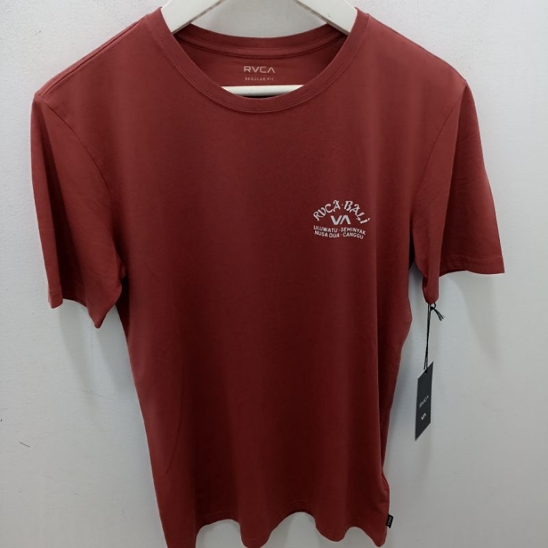 Baju Kaos Pria RVCA Original Bali Mask SS TEE
