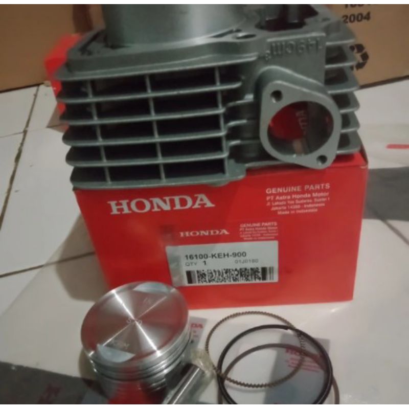 Blok Seher assy komplit Honda Megapro Monoshock lama.