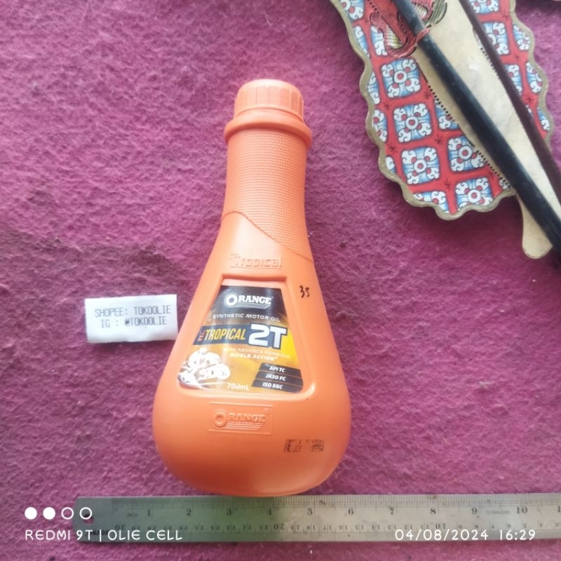 ORANGE OLI SAMPING 2 TAK SYNTETIC ORIGINAL