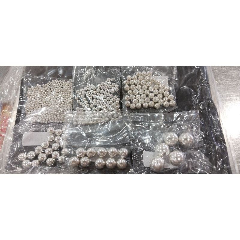 

mutiara silver/manik manik/hiasan kue
