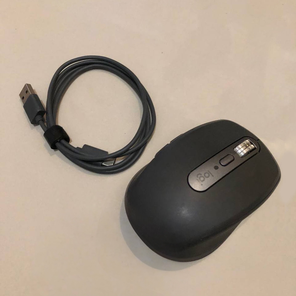 Logitech MX Anywhere 3S Mouse Wireless Silent Bluetooth (BEKAS)