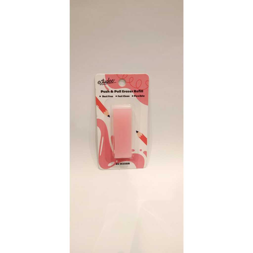 

GRAMEDIA BSD CITY - ESTUDEE PUSH&PULL ERASER REFILL ES-H258R PINK