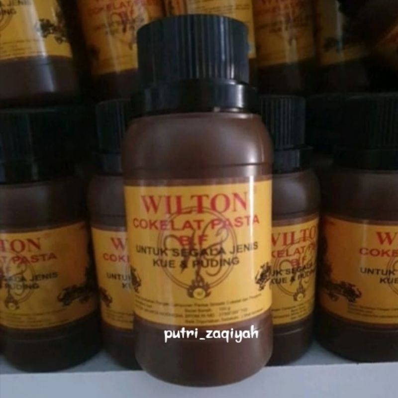 

WILTON PASTA COKLAT BLACKFOREST 100ML/ COKLAT PASTA