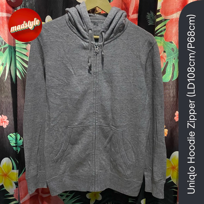 Uniqlo Hoodie Zipper Abu Misty polos