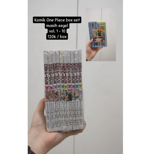 Komik One Piece Box Set Vol. 1-10