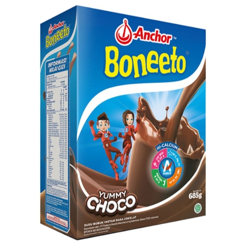 

boneeto susu bubuk anak yummy choco