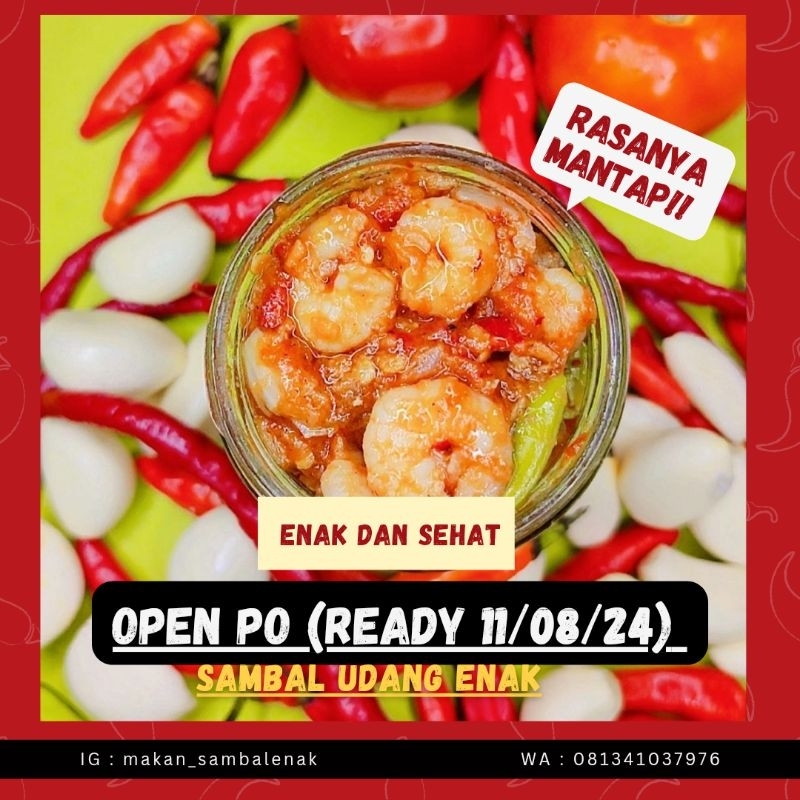

sambal udang| sambal enak | sambal sedap| sambal lezat|SAMBAL ENAK