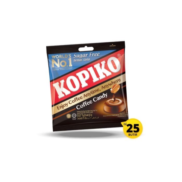 Kopiko Sugar Free Coffee Candy 75gr