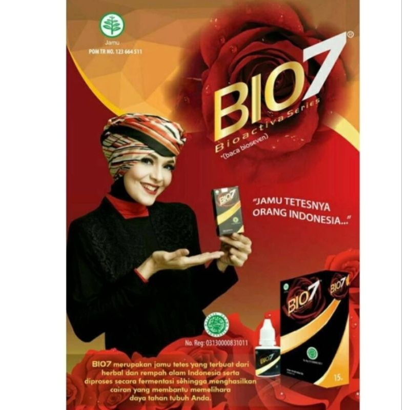 Bioseven Bio 7 Jamu Tetes Bio7 Original Herbal Untuk Diabetes Wasir