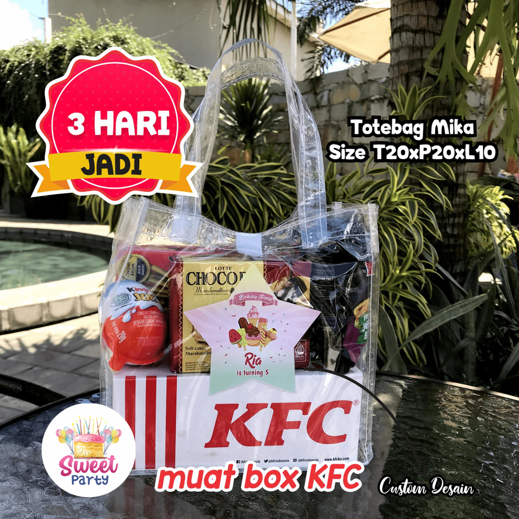 

Tas mika tipis Ultah Banting Harga P.20 L.10 T.20