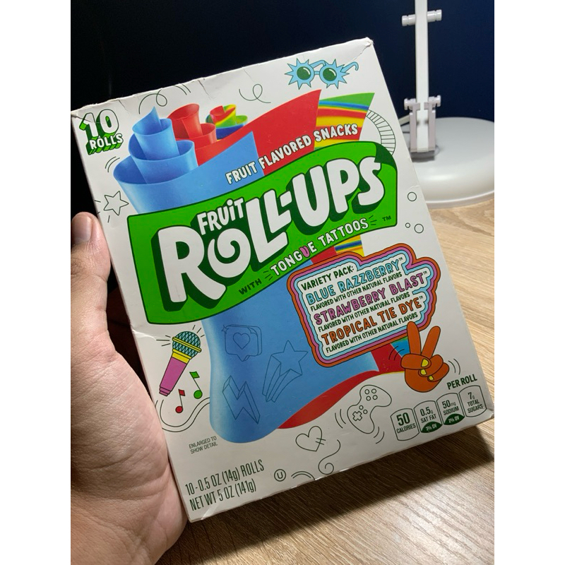 

Fruit Roll-Ups with Tongue Tattoos