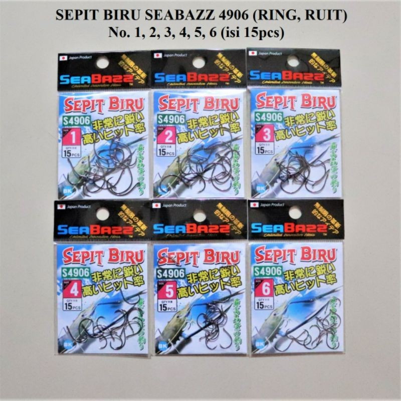 Mata Pancing Udang Seabazz Sepit Biru