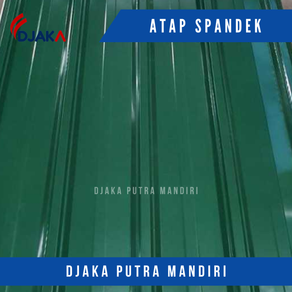 Atap spandek galvalum warna 0,35 - 5 gelombang