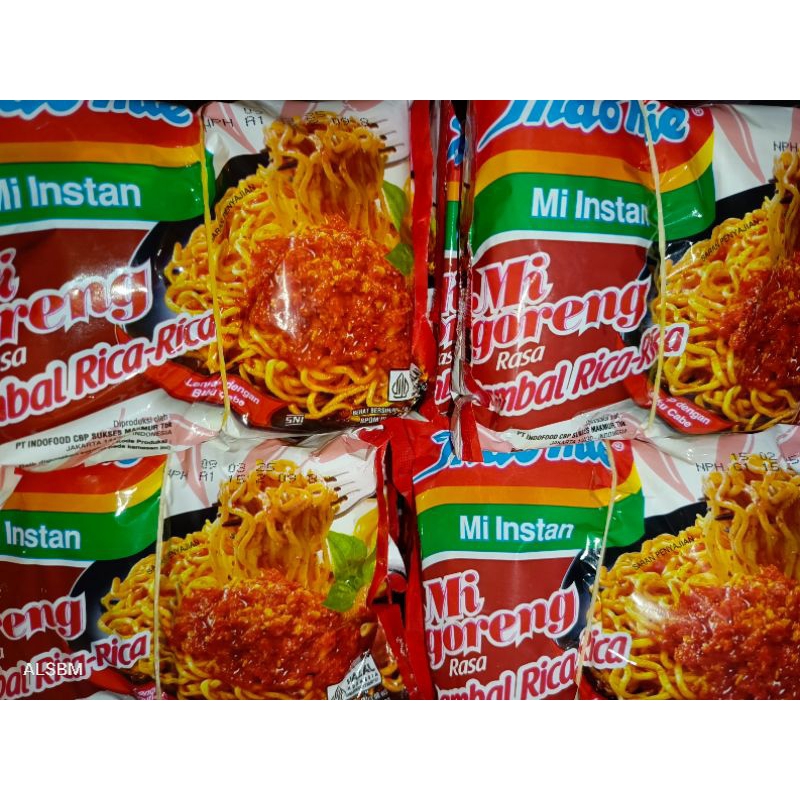 

ISI 5 PCS - MIE INSTAN MURAH - MIE INDOMIE GORENG SAMBAL RICA-RICA - MURAH - PROMO - GRATIS ONGKIR