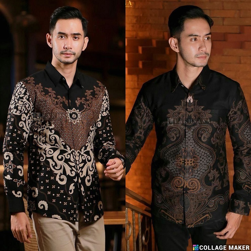 COD - KEMEJA BATIK JUMBO - BATIK PRIA - KEMEJA BATIK LENGAN PANJANG - KEMEJA BATIK JUMBO MURAH - KEM