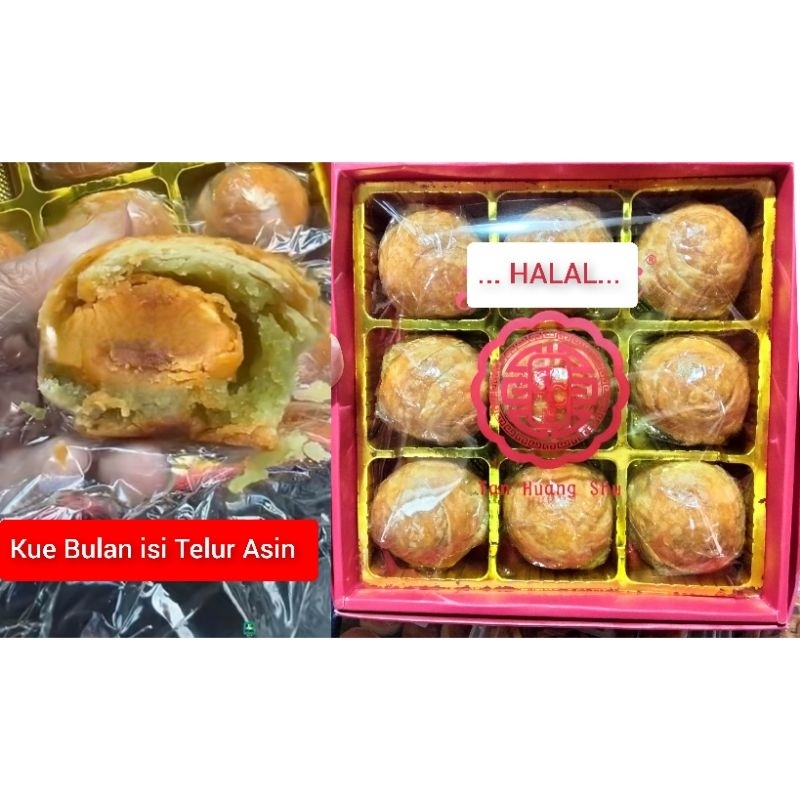 

TAN HUANG SHU / KUE BULAN HALAL / KUE BULAN TELUR ASIN / TAN HWANG SU / MOONCAKE SINGKAWANG / SALTED EGG MOONCAKE / TIONG CHIU GWEE PIAH