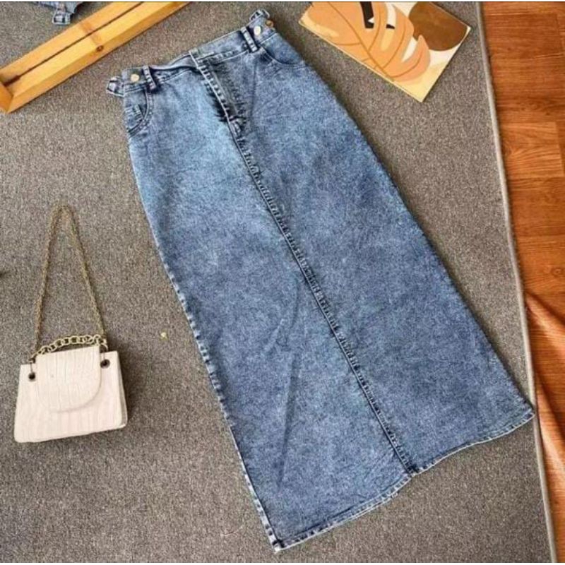 ROK JEANS BASIC KANCING 5