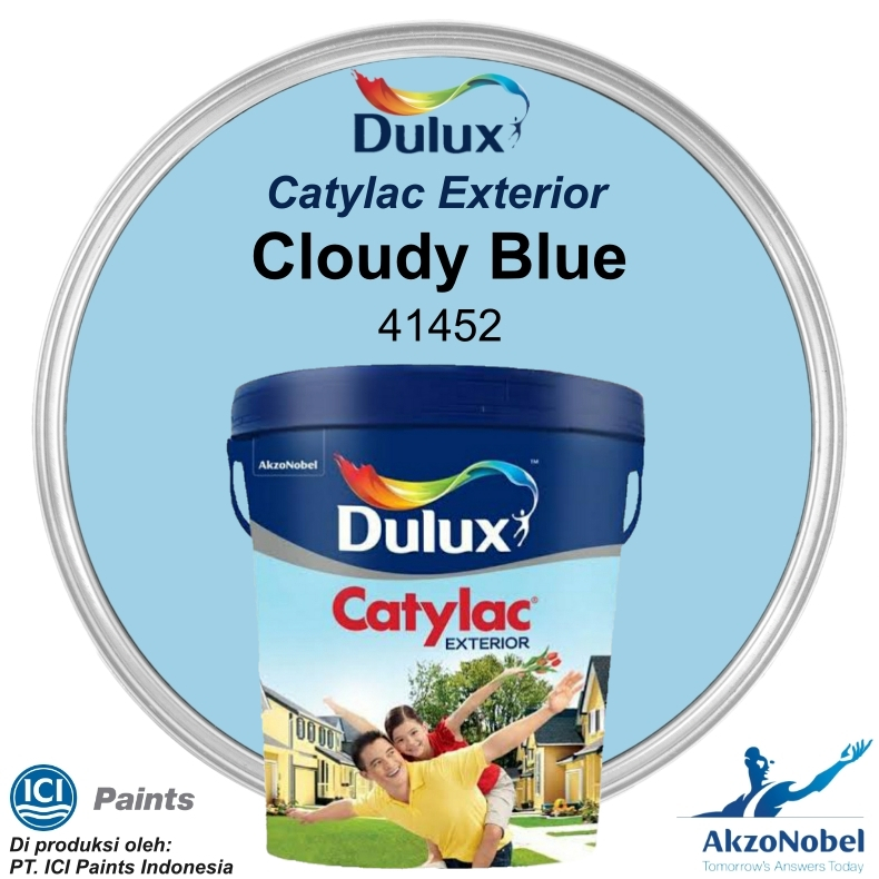 CAT DULUX CATYLAC EXTERIOR 5 KG - CLOUDY BLUE 41452