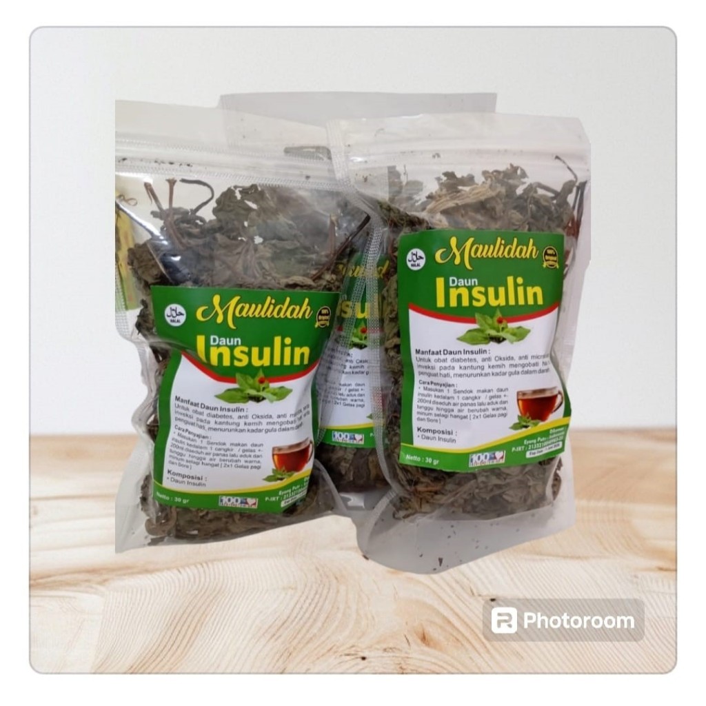 

TEH DAUN INSULIN KERING PAKAT 5 PAK