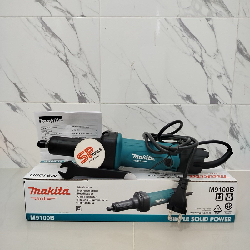MESIN DIE GRINDER / GURINDA GERINDA LURUS BOTOL BOR TUNER MAKITA M9100B M 9100 B
