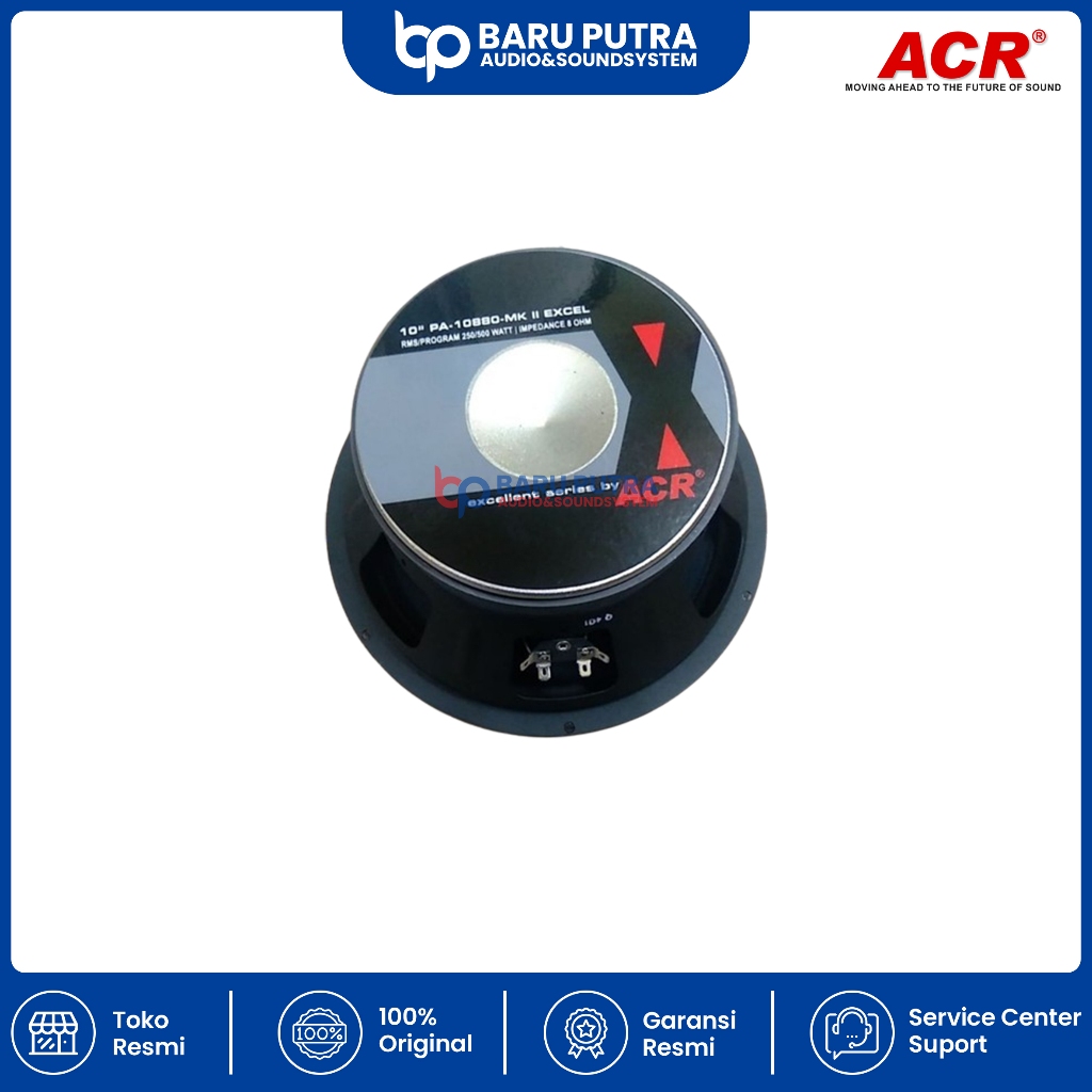 Speaker Komponen ACR PA-10880-MKII EXCELLENT 10Inch / Speaker Component 10" PA 10880 MK II