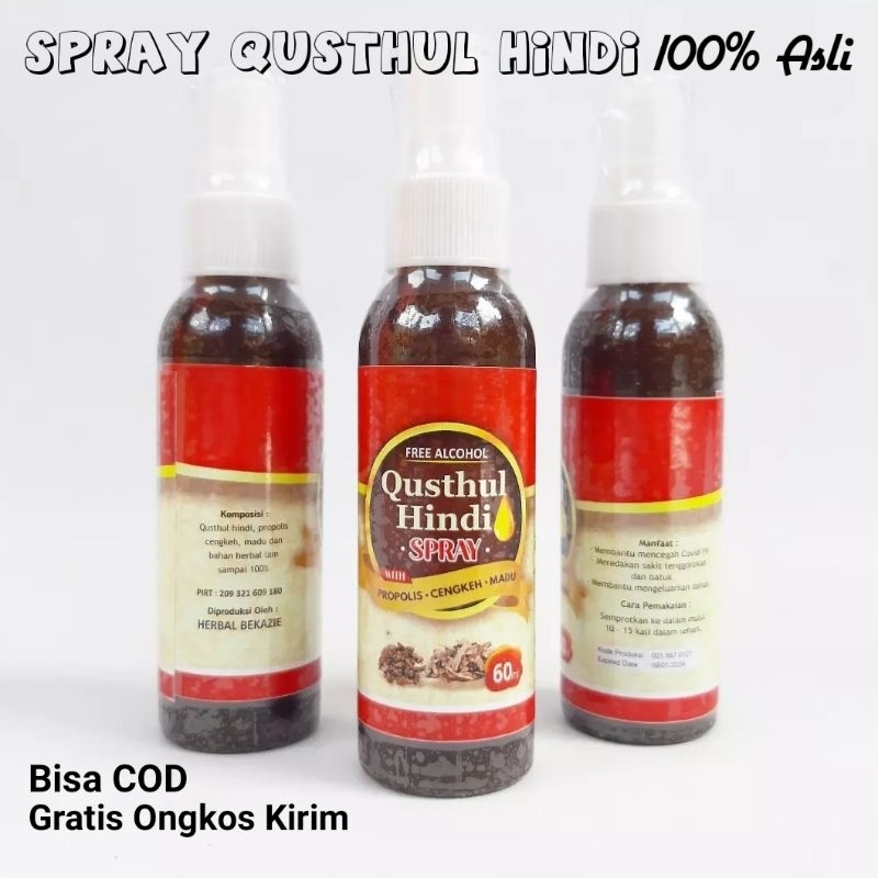 

Original Qusthul Hindi Spray Qustul Hindi Semprot Kusthul Hind Spray