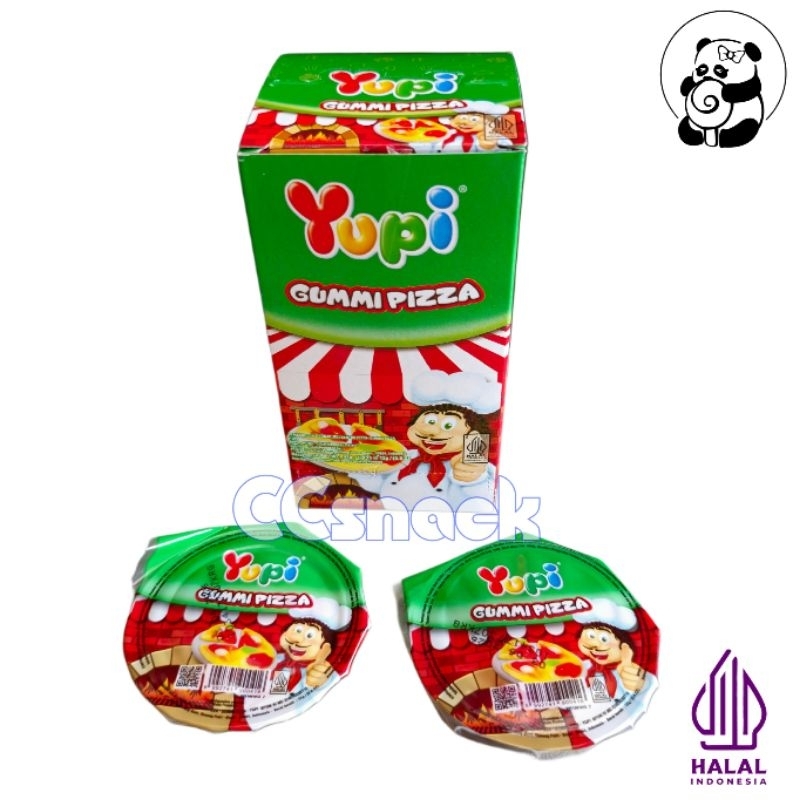 

YUPI GUMMY PIZZA BOX ISI 12