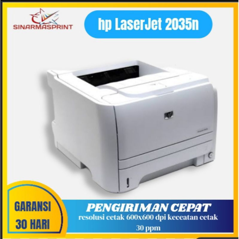 prnter hp laserjet 2035n print mono