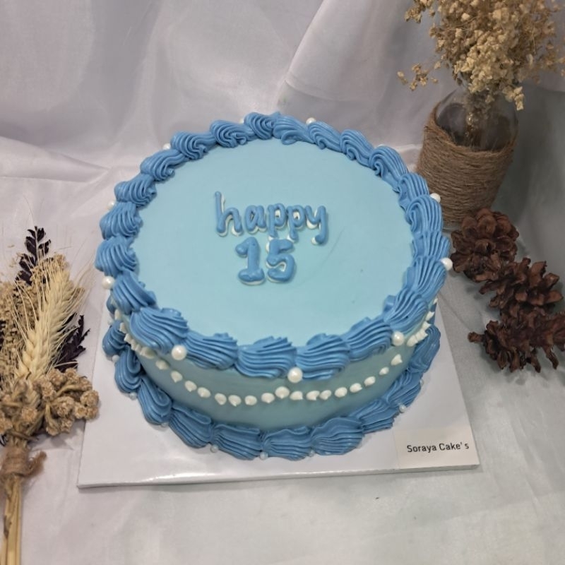 

GR Korean Cake Diameter 16 cm Birthday Cake Kue Ulang Tahun