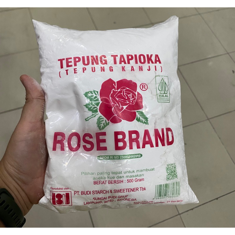 

Tepung Tapioka Rose Brand/ Tepung Kanji 500g