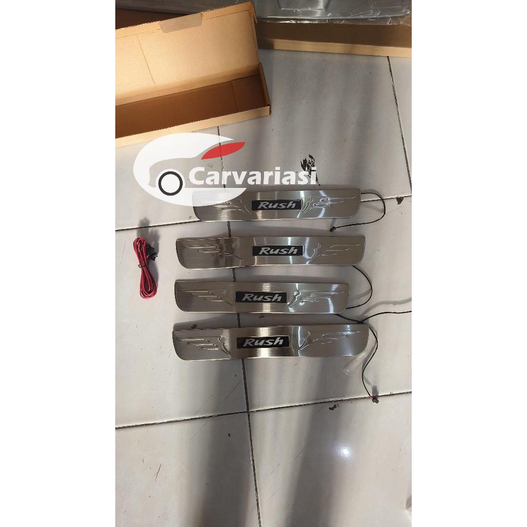 Sillplate rush 2013 led blue Sillplate led Rush 2013