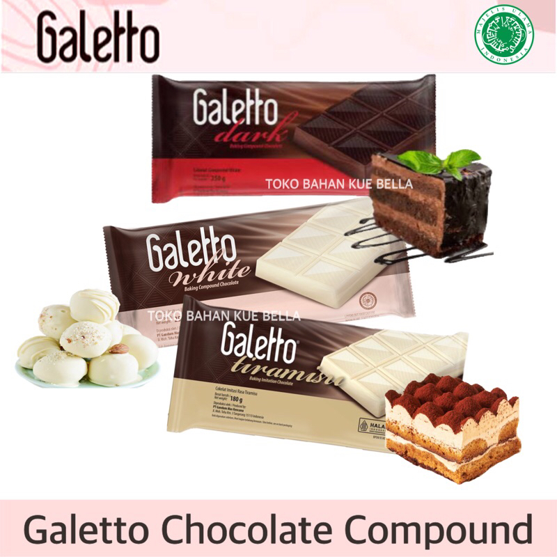 

GALETTO Chocolate Compound - Galleto Coklat Batang Es Kulkul