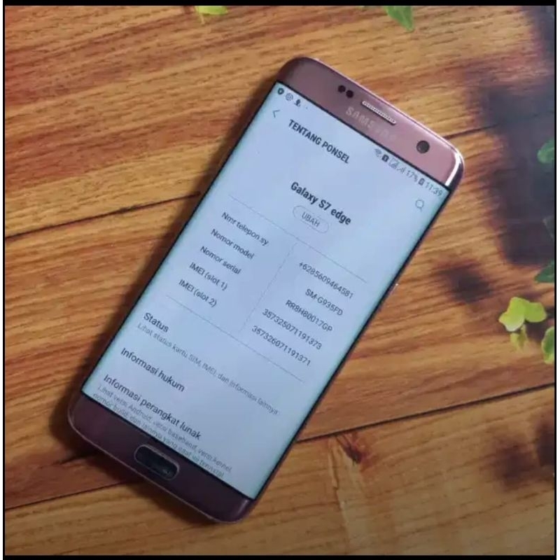 Samsung s7 edge mulus