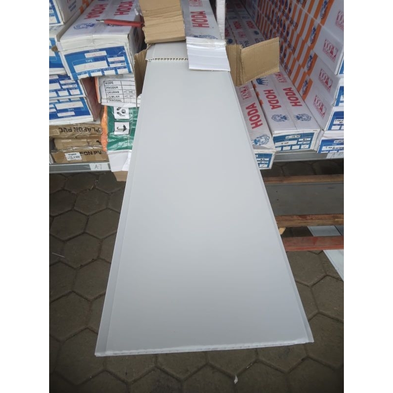 Plafon PVC Hoda Putih Doff polos  T500 Doff