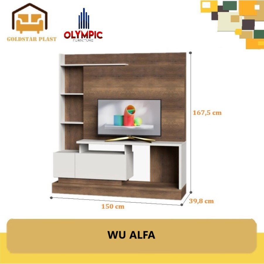 Lemari TV/Bufet TV Partisi/Rak TV Jumbo/Wardrobe tv