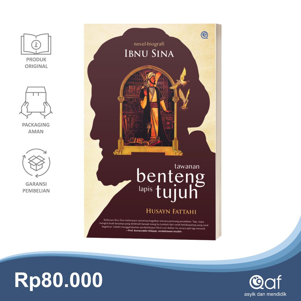 BUKU Tawanan Benteng Lapis Tujuh - QAF