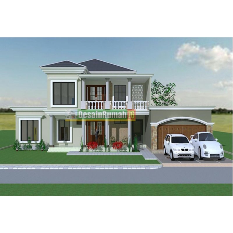 PAKET DESAIN MURAH RUMAH MEWAH, RUMAH BESAR ADA KOLAM RENANG. RUMAH MINIMALIS 2 LT. Jasa desain ruma