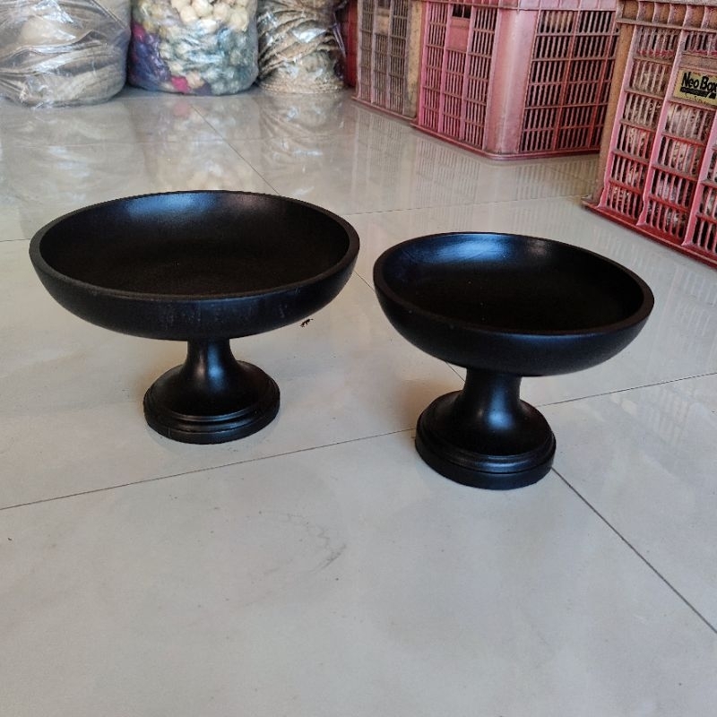 dulang kayu hitam