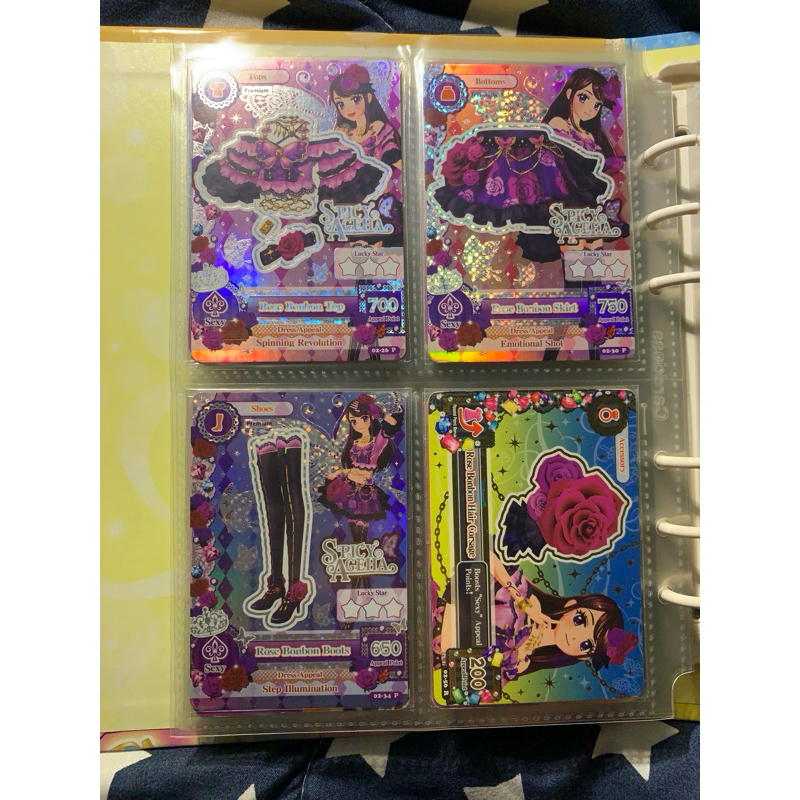 kartu aikatsu premium ran rose bonbon