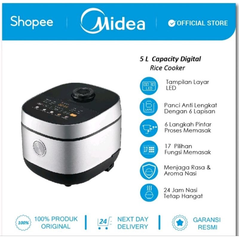 Midea Digital Rice Cooker