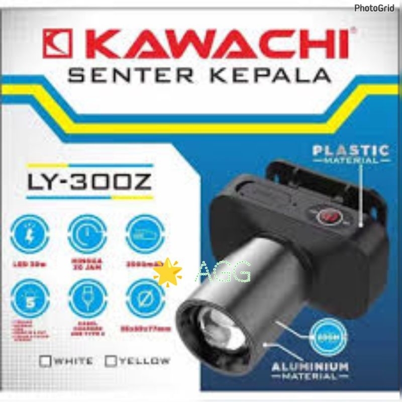 SENTER KEPALA LY 300Z KAWACHI