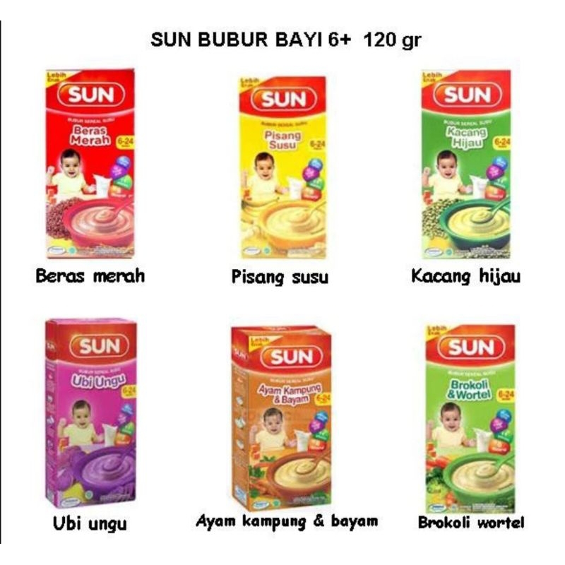 Sun - bubur bayi 6+