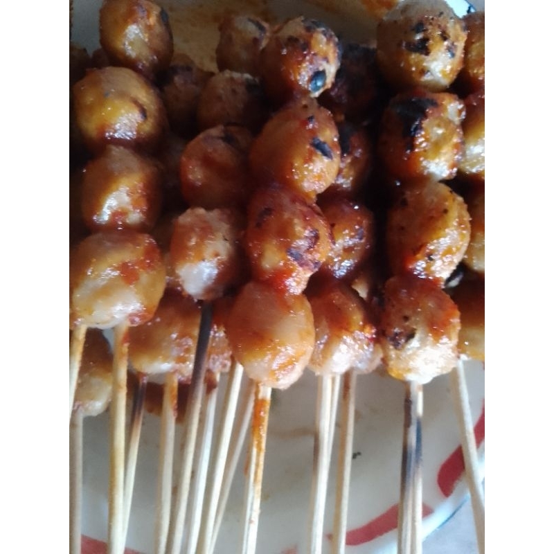 

bakso ayam untuk bakso bakar