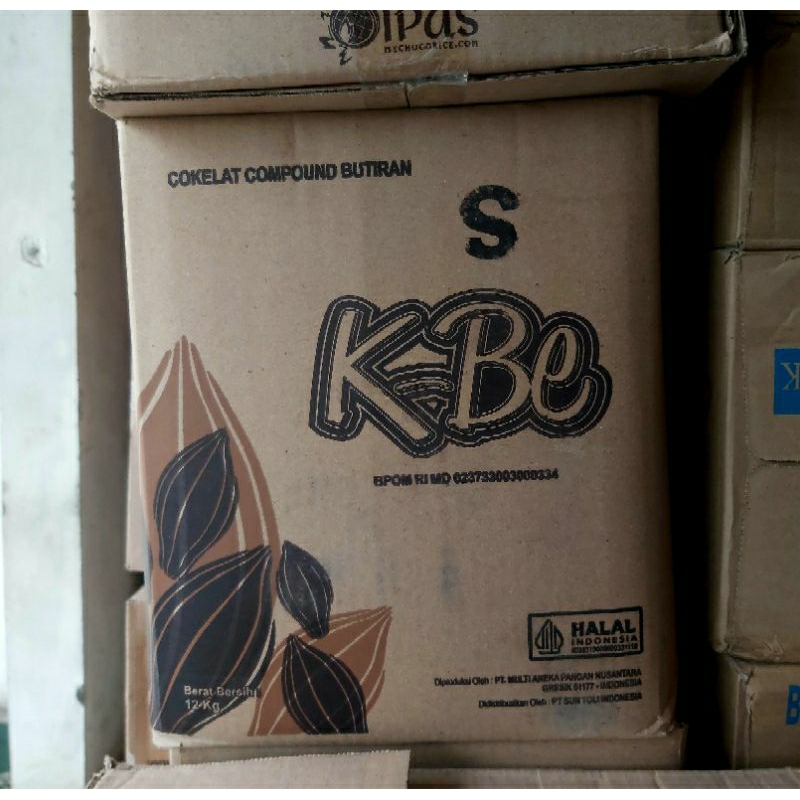 

Meses K-Be silver coklat butir compound repack 1kg-500gr-250gr